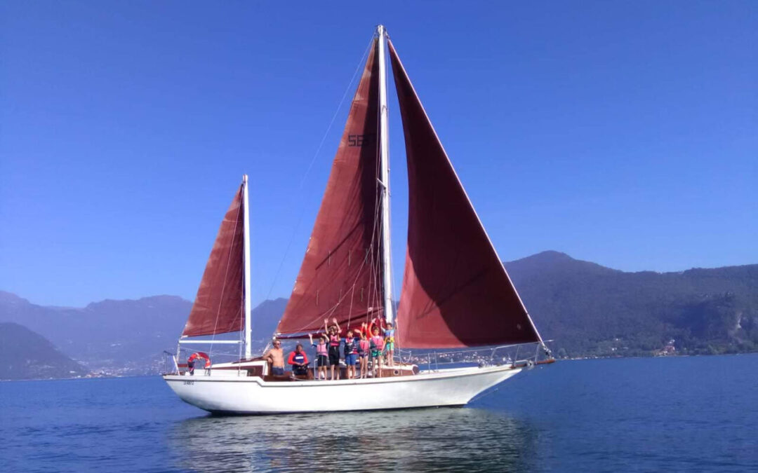 IN BARCA A VELA SUL LAGO D’ISEO